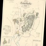 Historiska GIS-kartor LJ-167 Kungsbacka, Ljunggren år 1855 digital map