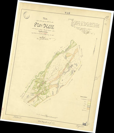 Historiska GIS-kartor M11-25.1 Kåll digital map