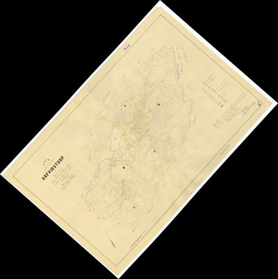 Historiska GIS-kartor M11-3.3 Arvidstorp digital map