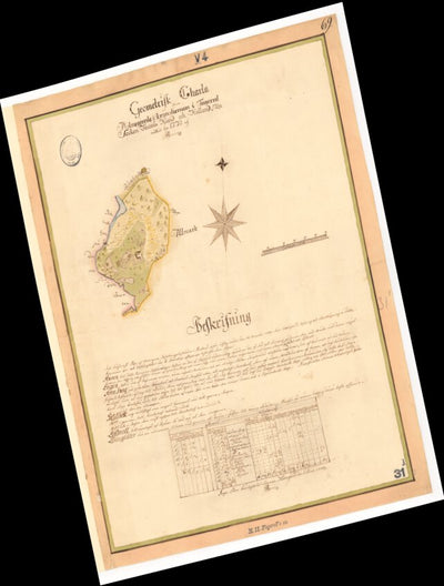 Historiska GIS-kartor M11-31.1 Mölnegärde digital map
