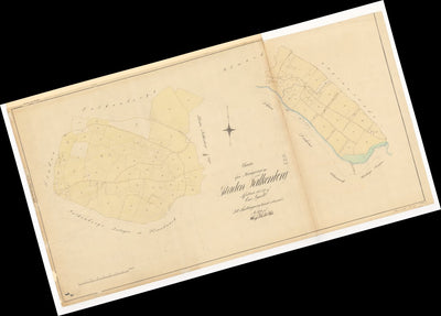 Historiska GIS-kartor M12-1.3b Falkenberg digital map
