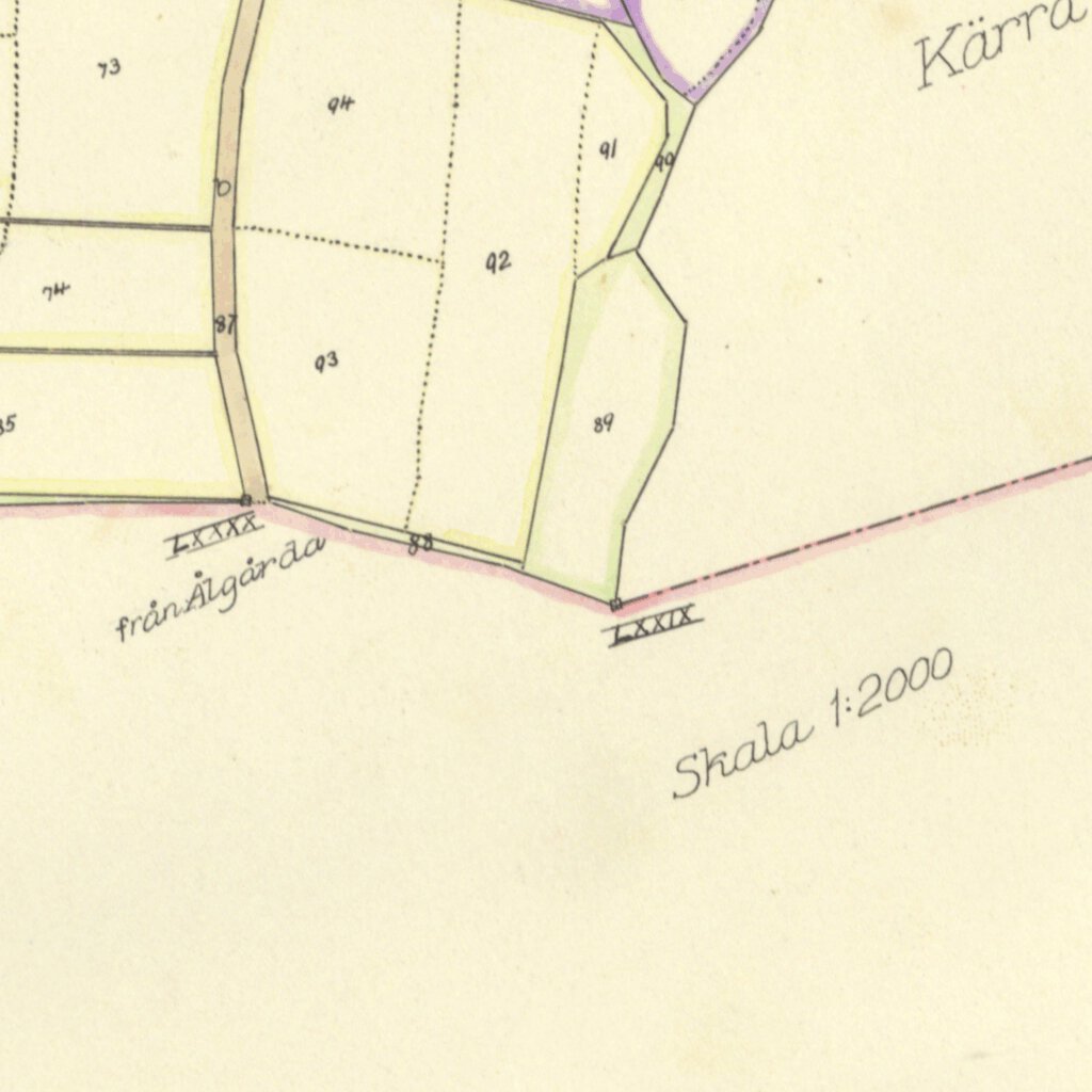 M13-36.3b Kärra Map by Historical GIS maps | Avenza Maps