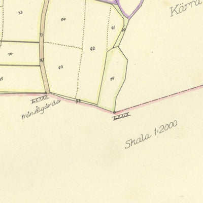 Historiska GIS-kartor M13-36.3b Kärra digital map