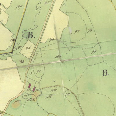 Historiska GIS-kartor M13-46.1 Rossared digital map