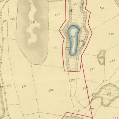 Historiska GIS-kartor M13-5.2 Baltared digital map