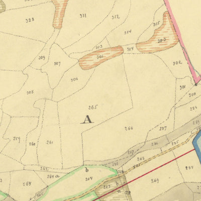 Historiska GIS-kartor M13-5.2 Baltared digital map
