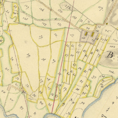 Historiska GIS-kartor M13-68.1 Ällenäs digital map