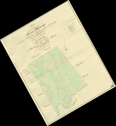 Historiska GIS-kartor M13-69.2g2 Fjärås digital map