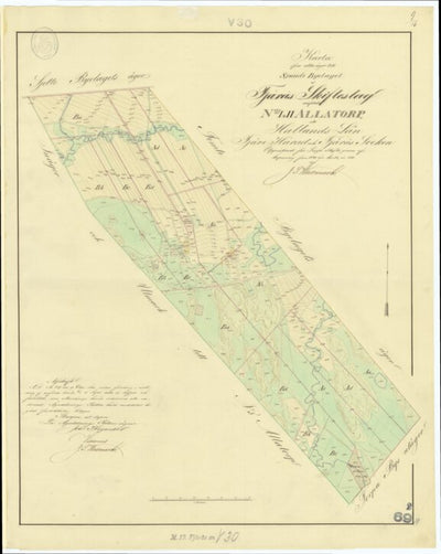 Historiska GIS-kartor M13-69.2i Allatorp digital map