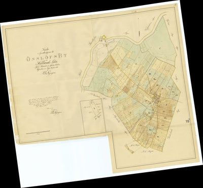Historiska GIS-kartor M13-72.3 Össlöv digital map