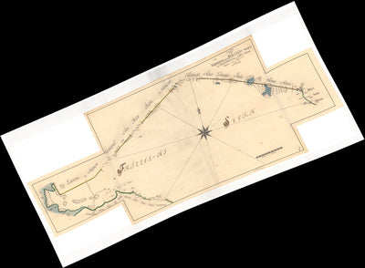 Historiska GIS-kartor M14-1.1b Frillesås digital map