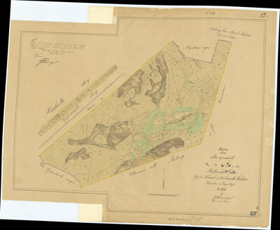 Historiska GIS-kartor M15-27.2 Rinna digital map