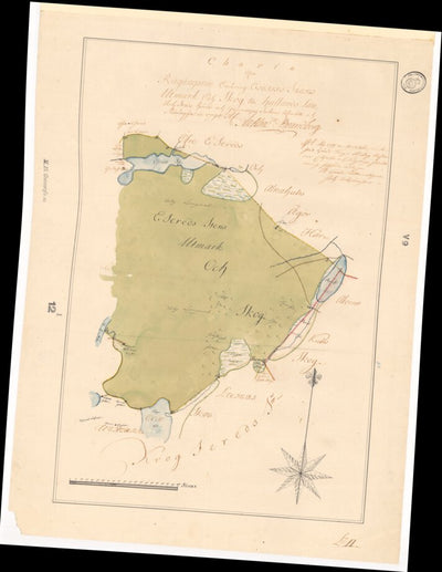 Historiska GIS-kartor M18-12.1_Esered digital map