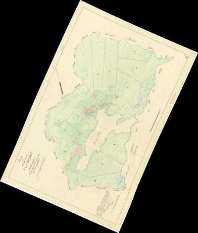 Historiska GIS-kartor M18-6.2 Bälshult digital map