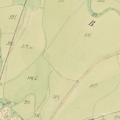 Historiska GIS-kartor M18-9.1_Däntershult digital map