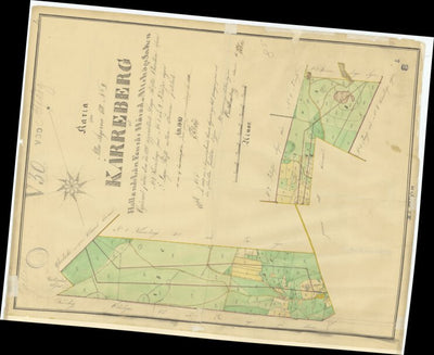 Historiska GIS-kartor M2-8.5 Kärreberg digital map