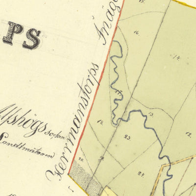 Historiska GIS-kartor M2-9.2 Salltorp digital map