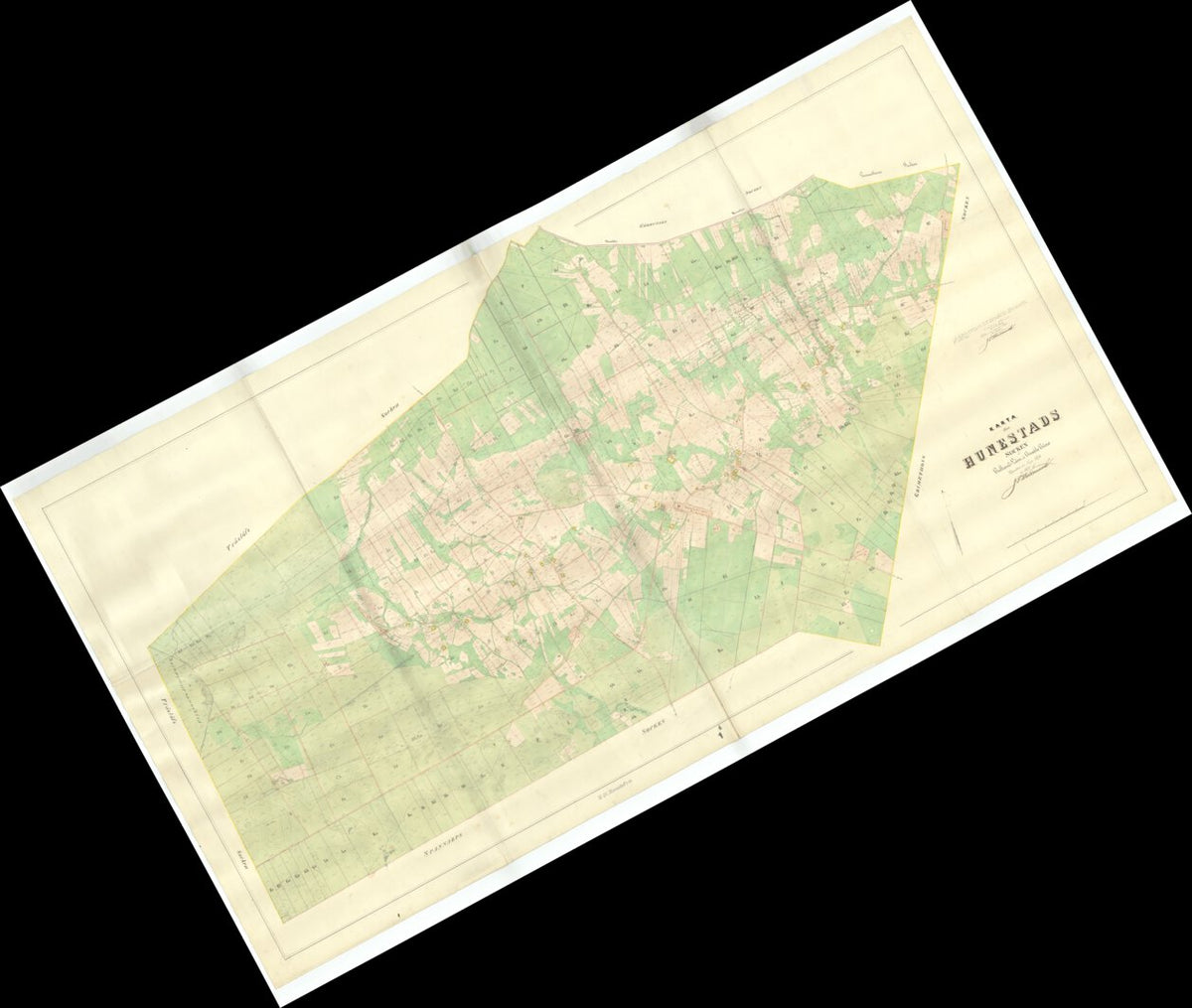 M28 Map M28-1.4 Hunnestad Map by Historical GIS maps | Avenza Maps