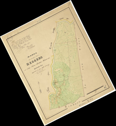 Historiska GIS-kartor M3-11.1 Häggebo digital map