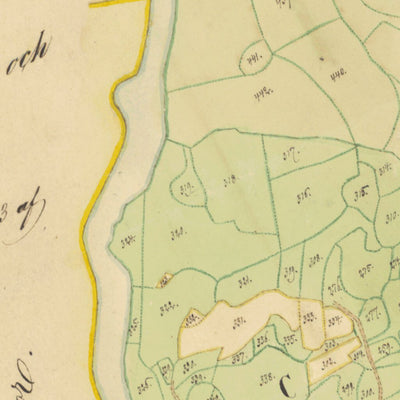 Historiska GIS-kartor M3-11.1 Häggebo digital map