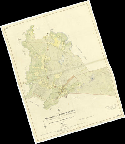 Historiska GIS-kartor M3-27.3 Öinge digital map
