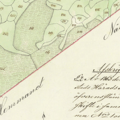 Historiska GIS-kartor M32-17.5 Långhult digital map