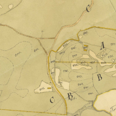 Historiska GIS-kartor M32-32.1 Århult digital map