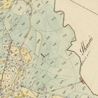 Historiska GIS-kartor M32-34.1 Älmhult digital map