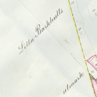 Historiska GIS-kartor M35-2.3 Barkhult digital map