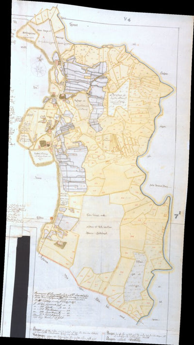 Historiska GIS-kartor M36-7.1a Köinge digital map