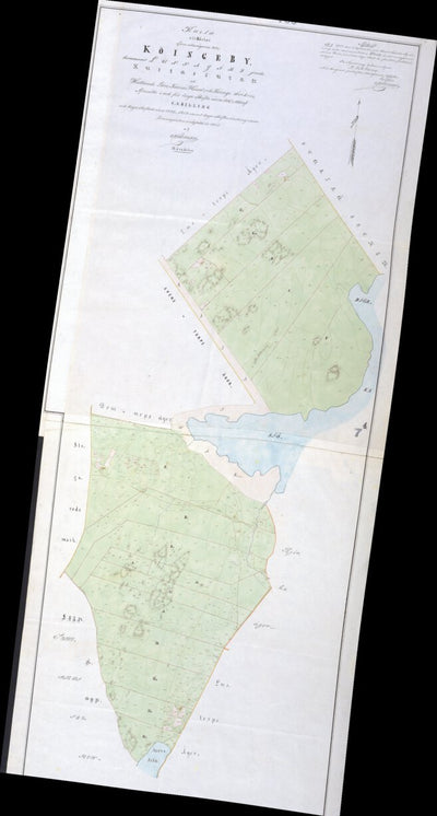 Historiska GIS-kartor M36-7.4a Köinge digital map
