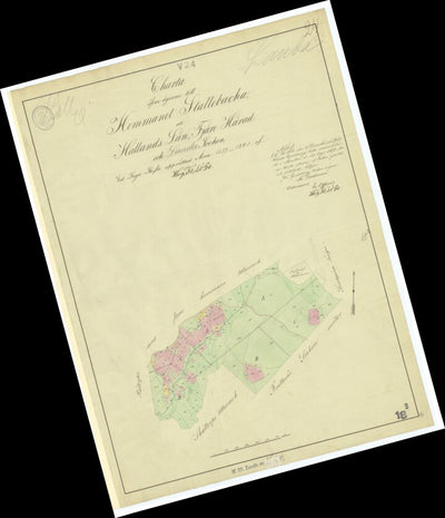 Historiska GIS-kartor M39-18.2 Stallebacka digital map
