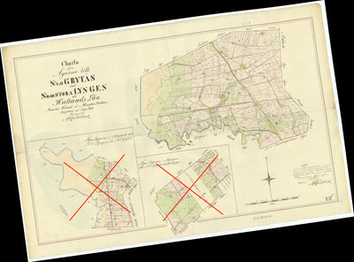 Historiska GIS-kartor M43-12.1a Grytås digital map