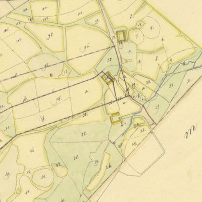Historiska GIS-kartor M43-17.1 Komleryd digital map
