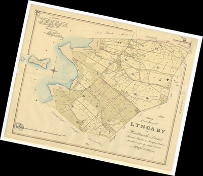 Historiska GIS-kartor M43-21.2 Lynga digital map