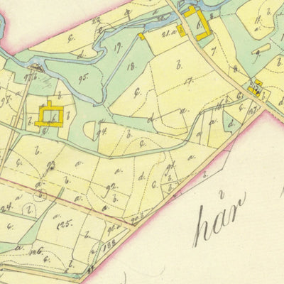 Historiska GIS-kartor M43-26.3a Morup digital map
