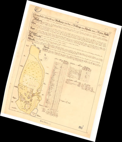 Historiska GIS-kartor M44-20.1 Mölnarp digital map