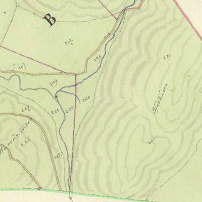 Historiska GIS-kartor M44-20.4 Mölnarp digital map