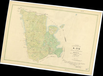 Historiska GIS-kartor M44-27.1 Vik digital map