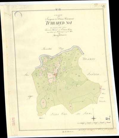 Historiska GIS-kartor M45-24.2 Tubbared digital map