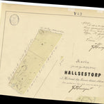 Historiska GIS-kartor M45-9.2b Halsestorp digital map