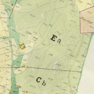 Historiska GIS-kartor M46-1.4a Heden Lida Lyngås digital map