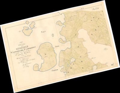 Historiska GIS-kartor M46-43.2a Västermark digital map