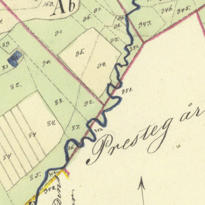 Historiska GIS-kartor M46-46.1a Röserås digital map