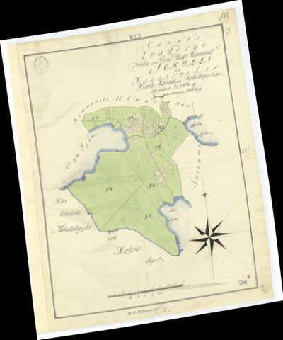 Historiska GIS-kartor M49-24.3 Åkulla digital map