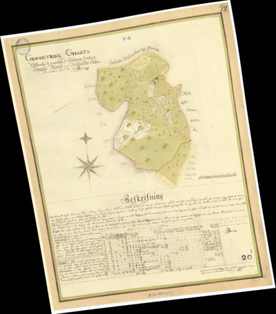 Historiska GIS-kartor M51-20.1 Valtersbo digital map