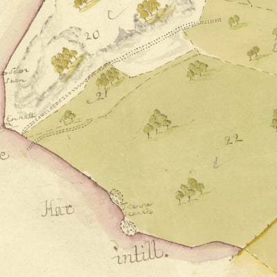 Historiska GIS-kartor M51-20.1 Valtersbo digital map