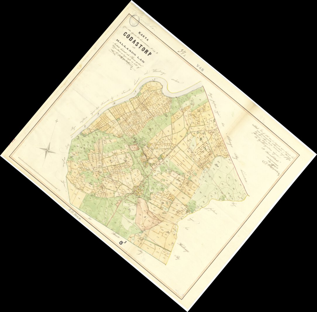 M52-5.1 Gödastorp Map by Historical GIS maps | Avenza Maps