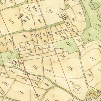 Historiska GIS-kartor M52-5.1 Gödastorp digital map