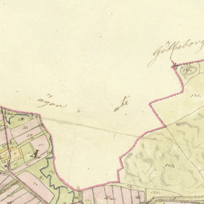 Historiska GIS-kartor M56-9.1 Gundal digital map